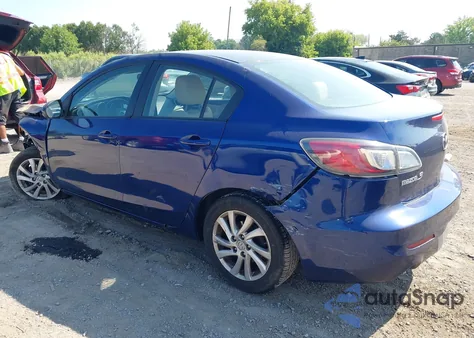 2012 Mazda Mazda3 I Grand Touring из США, поврежденный, VIN JM1BL1W80C1638993